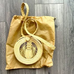 Kaanas nude crossbody bag